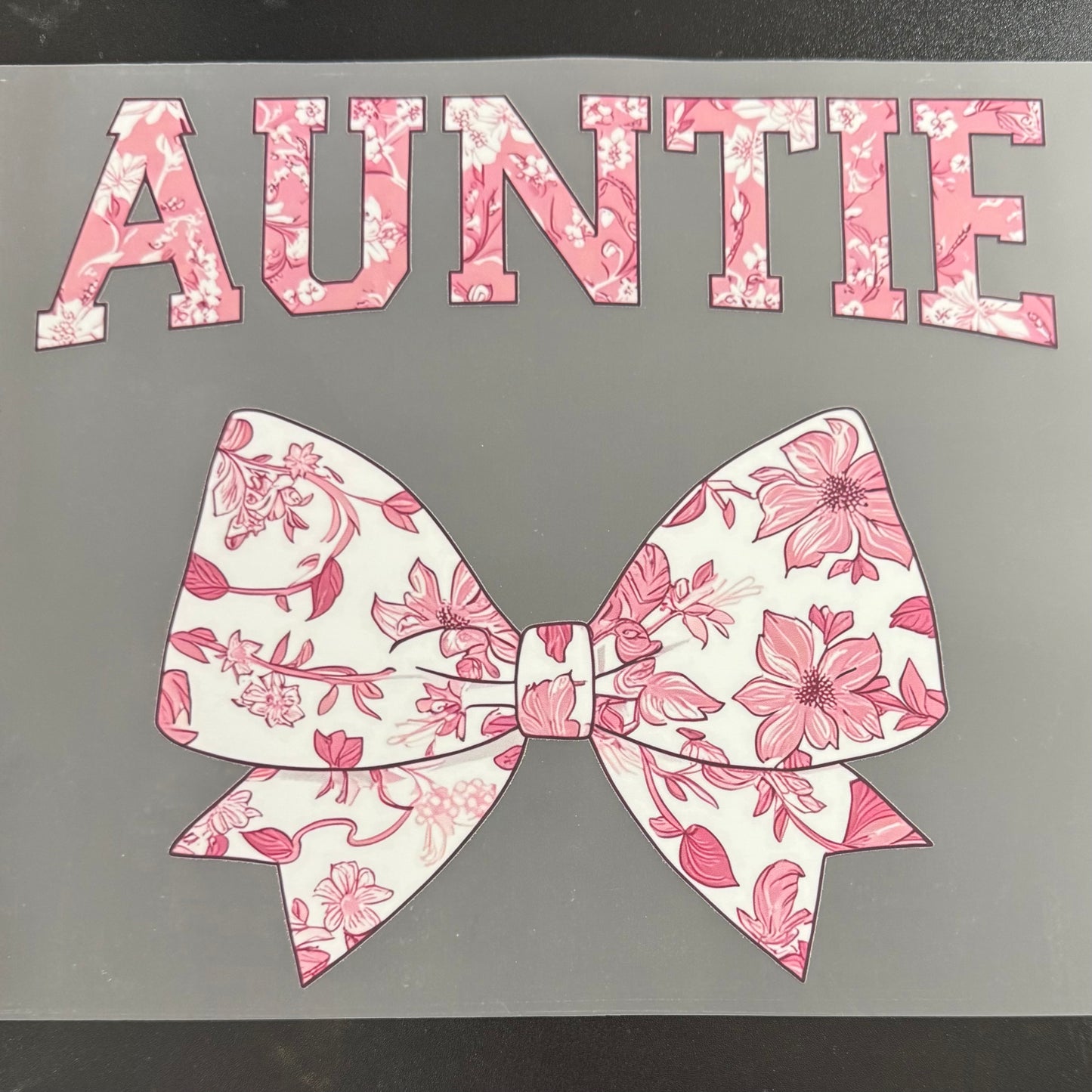 Auntie/Pink Bow