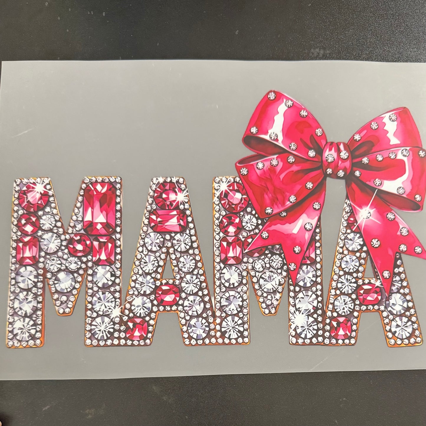 Mama/Faux Rhinestone