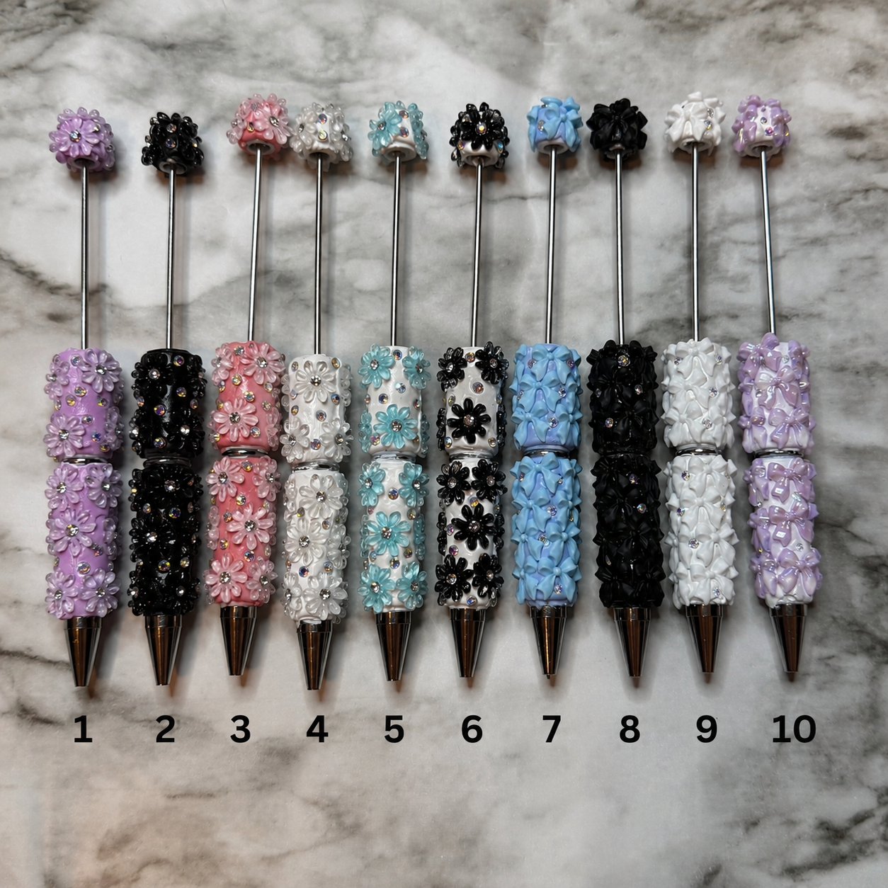 Bow & Flowers Pen