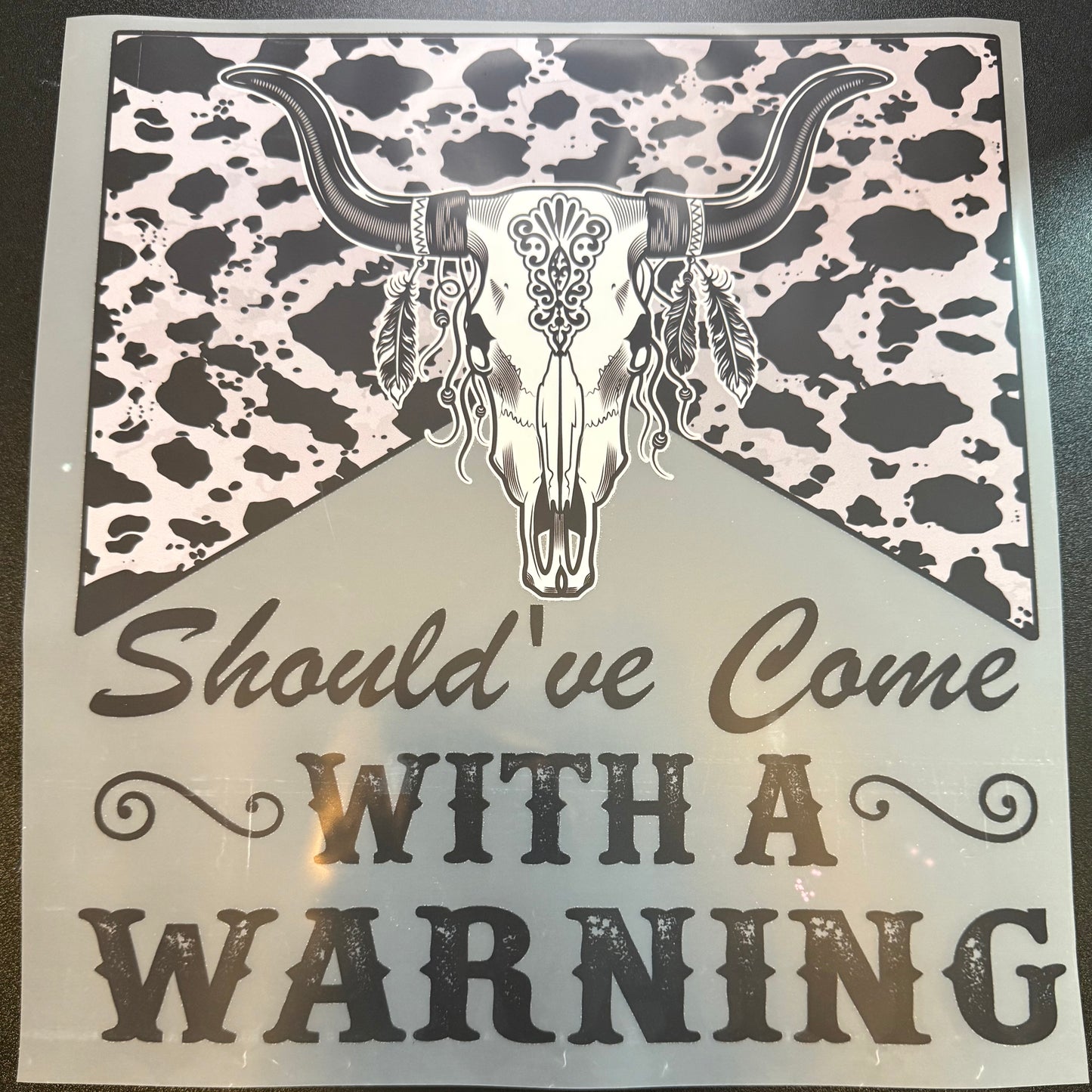 Came with a Warning