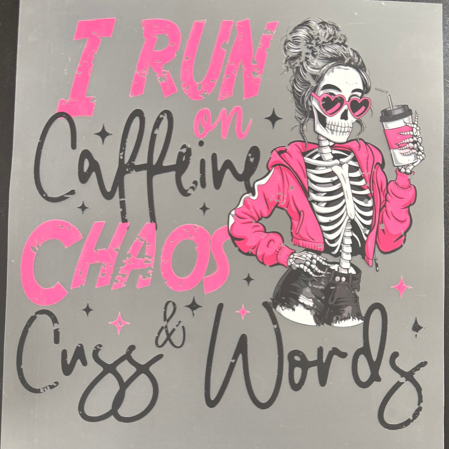 Caffeine Choas, Cuss Words