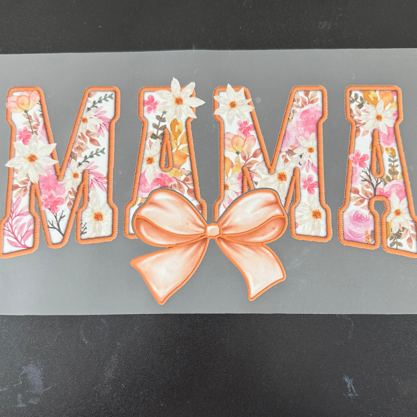 Mama/Orange & Pink