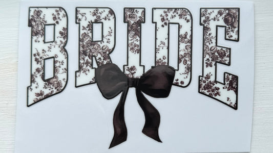Bride Decal
