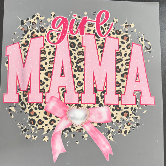 Girl Mama/Pink & Cheetah Print