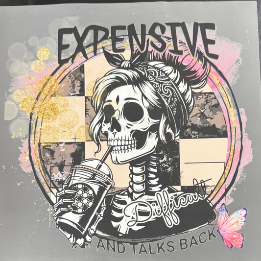 Expensive and Talks Back