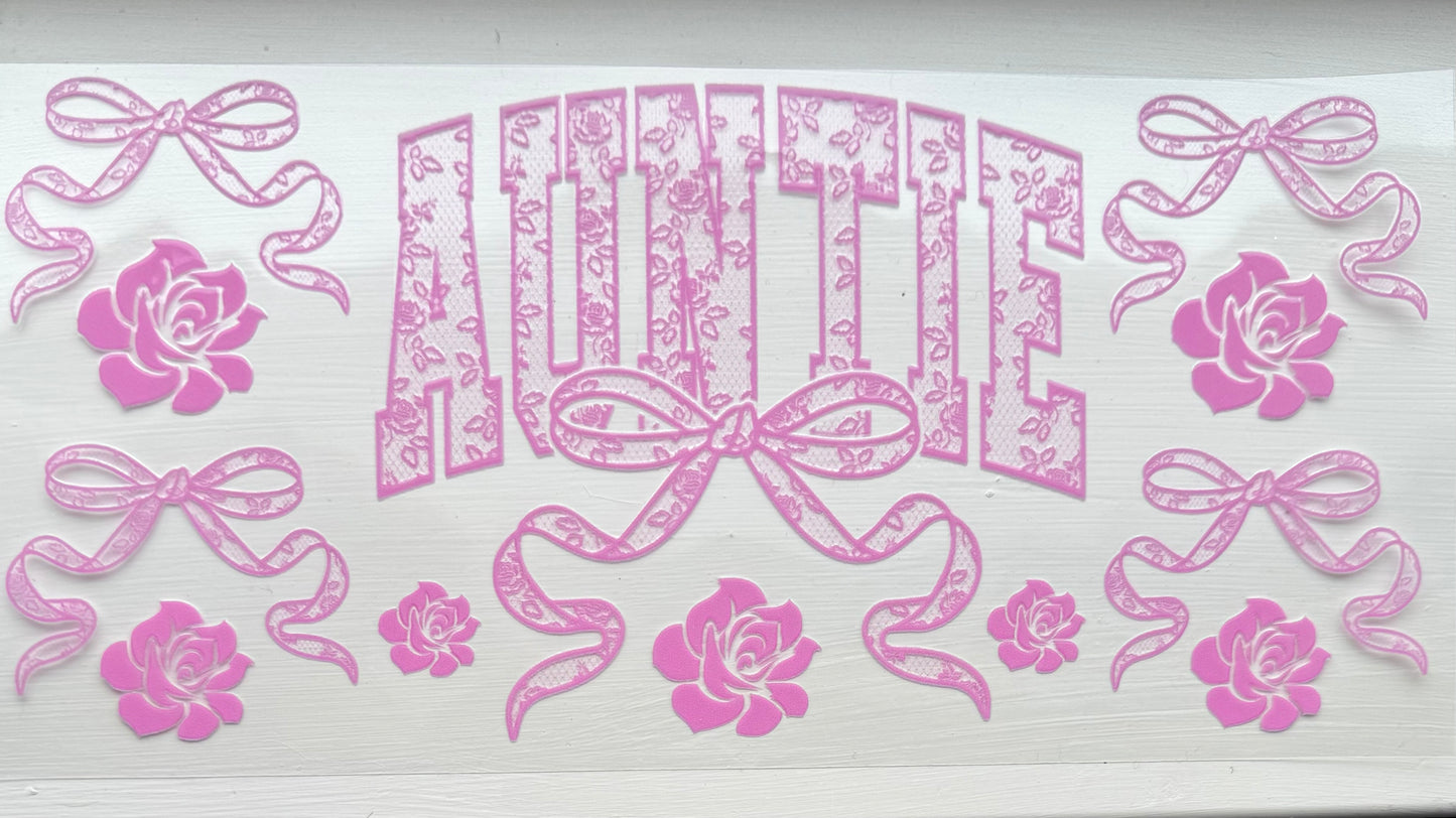 Auntie/Pink Lace