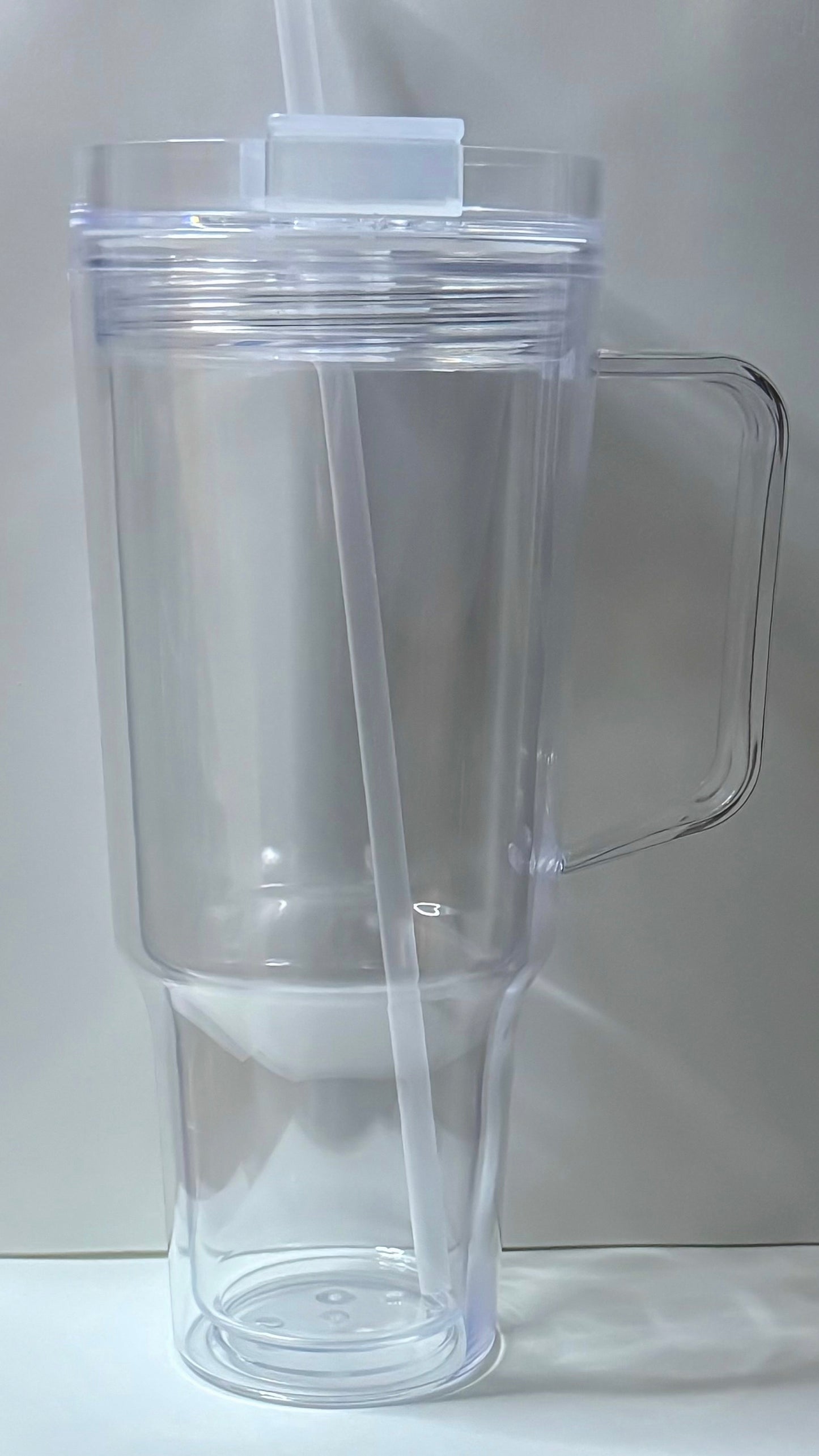 30oz Acrylic Snow Globe with Handle