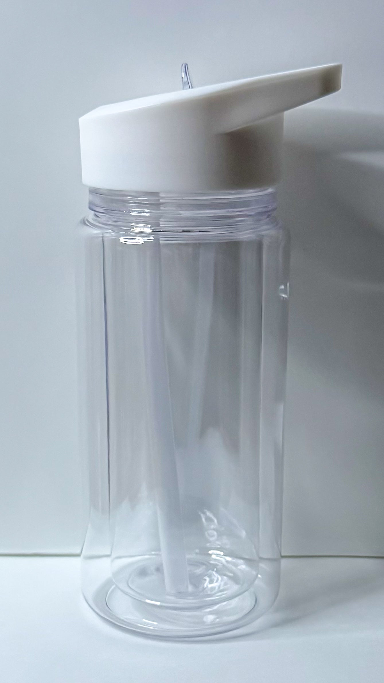 10 oz Acrylic Snow Globe Water Bottle