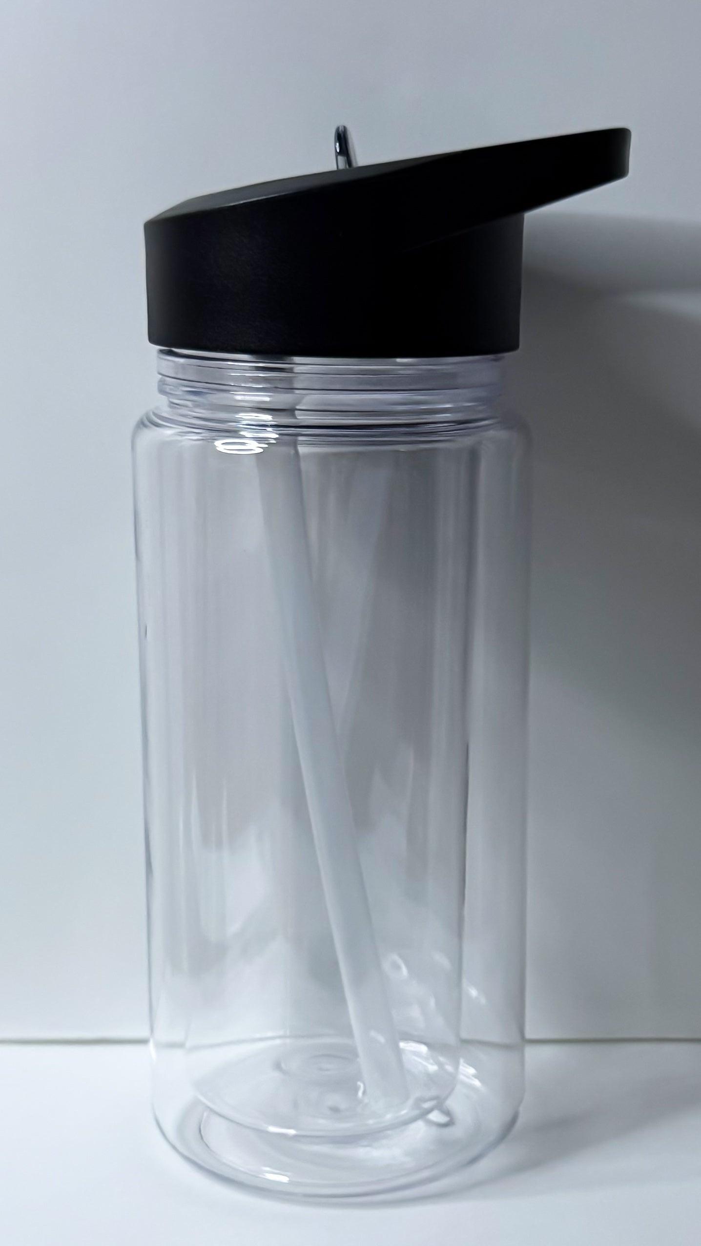 10 oz Acrylic Snow Globe Water Bottle